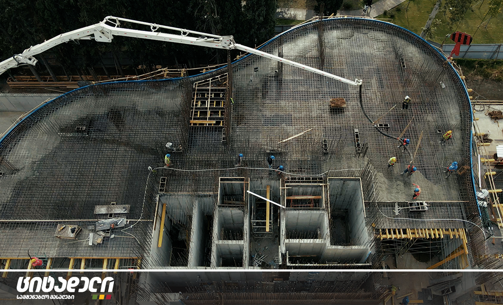 The development project “Tbilisi Gardens” of BK Construction is being built by Citadeli construction materials.
