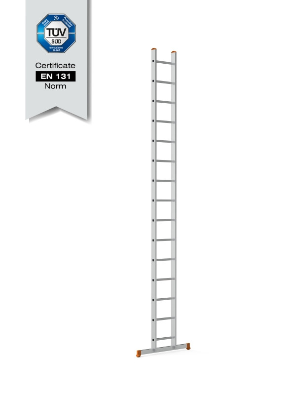 Aluminium Industrial Type Ladder 1x15