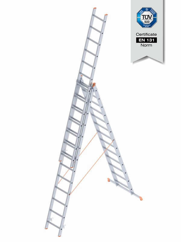 Aluminium Industrial Type Ladder 3x13 A Type